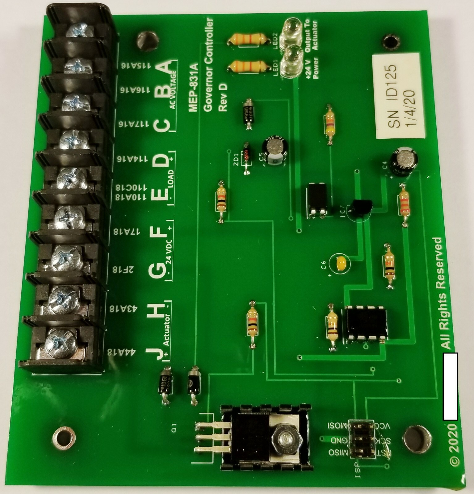 MEP-831A Governor Control Module Replaces SLC100, 98-19539, NSN 2990-01-477-1371