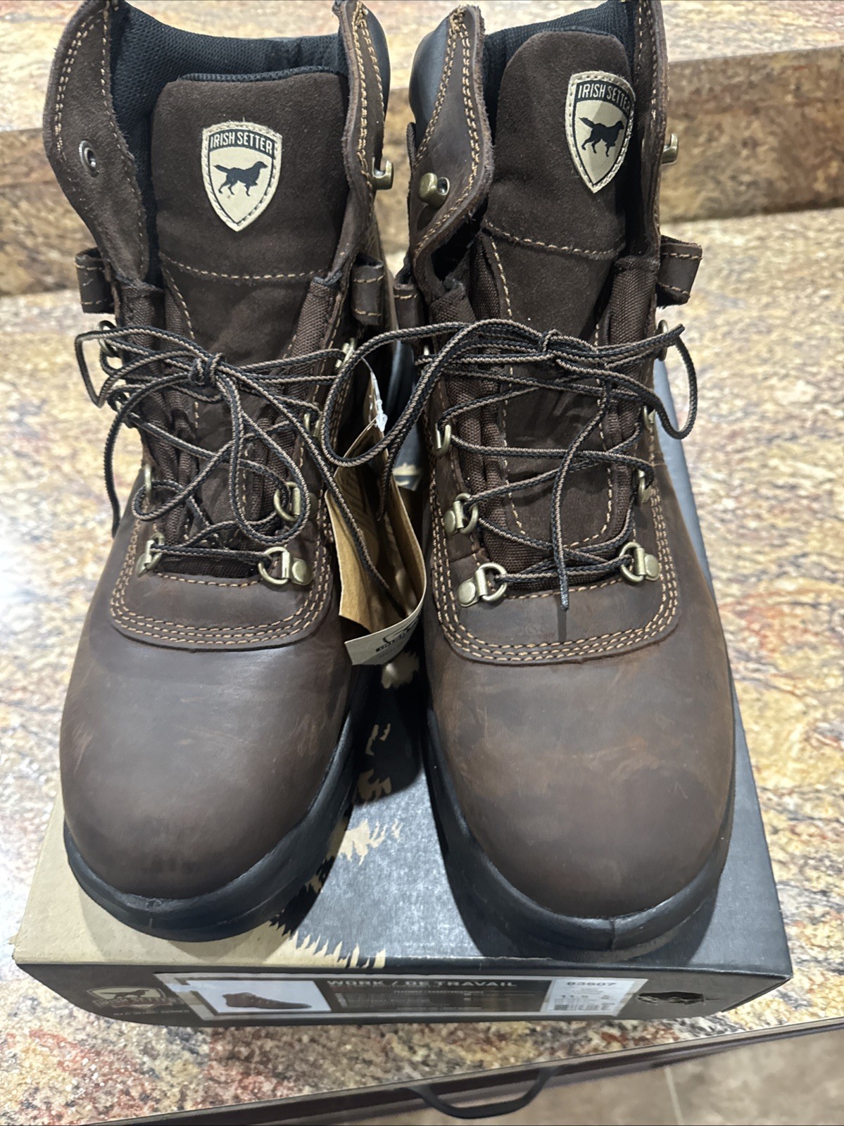 Irish Setter Ely 83607 Electrical Hazard Work Boots Brown 11.5 D/M