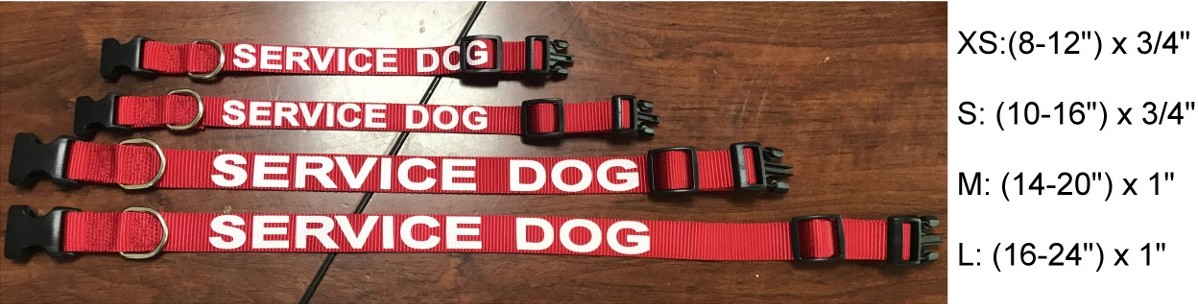 Service Dog | Emotional Support Animal Dog Collar Tag Harness ALL ACCESS CANINE™