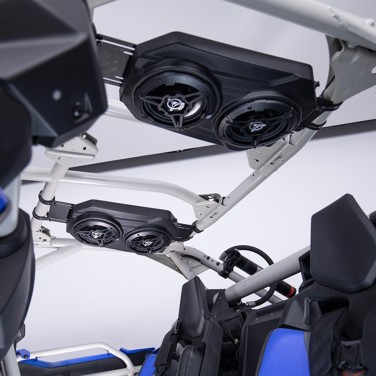 Overhead UTV Soundbar System Stereo Bluetooth Speakers For Can-Am Polaris Golf