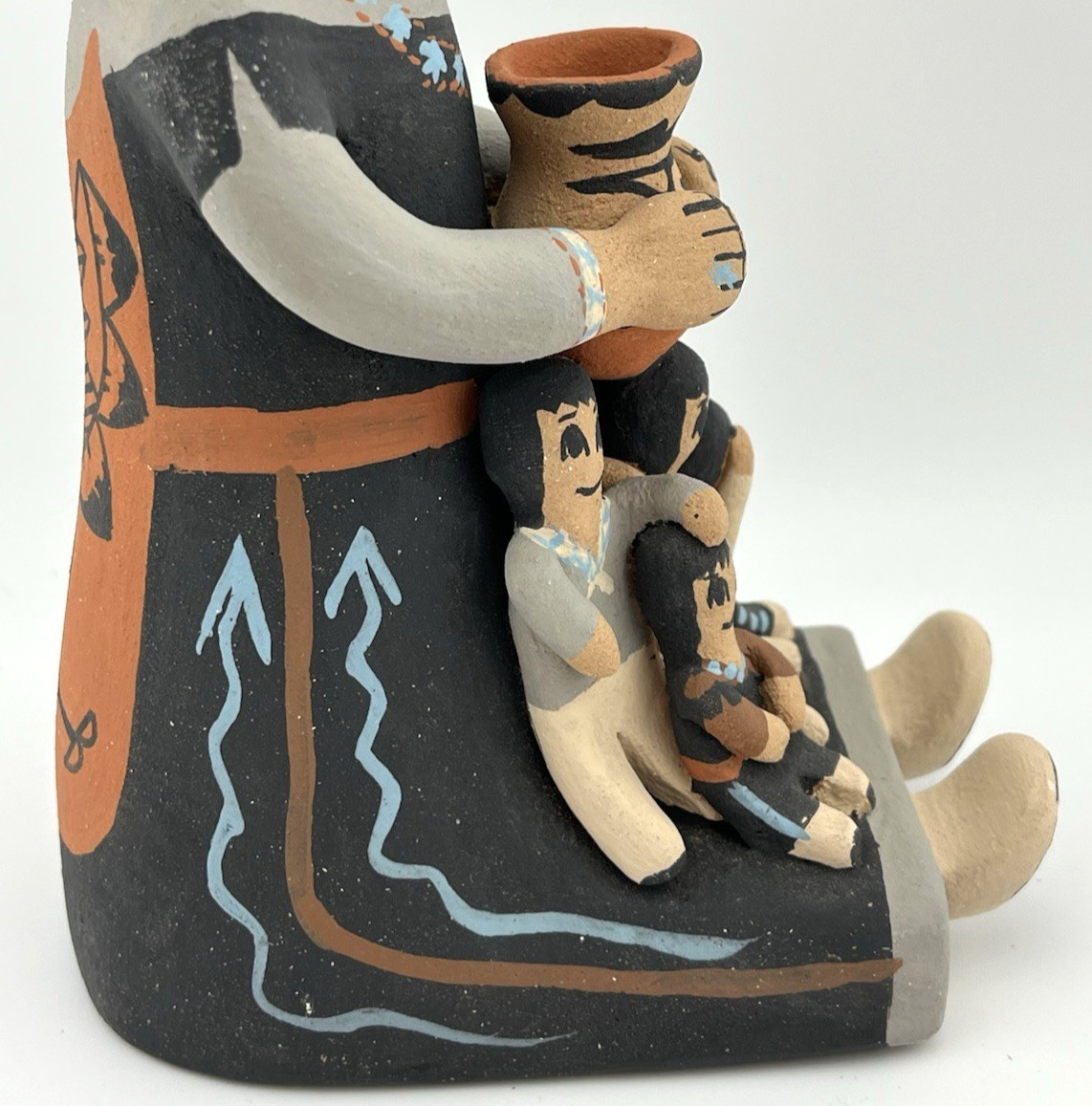 Jemez Pueblo Storyteller by Sabaquie – Southwest Native American