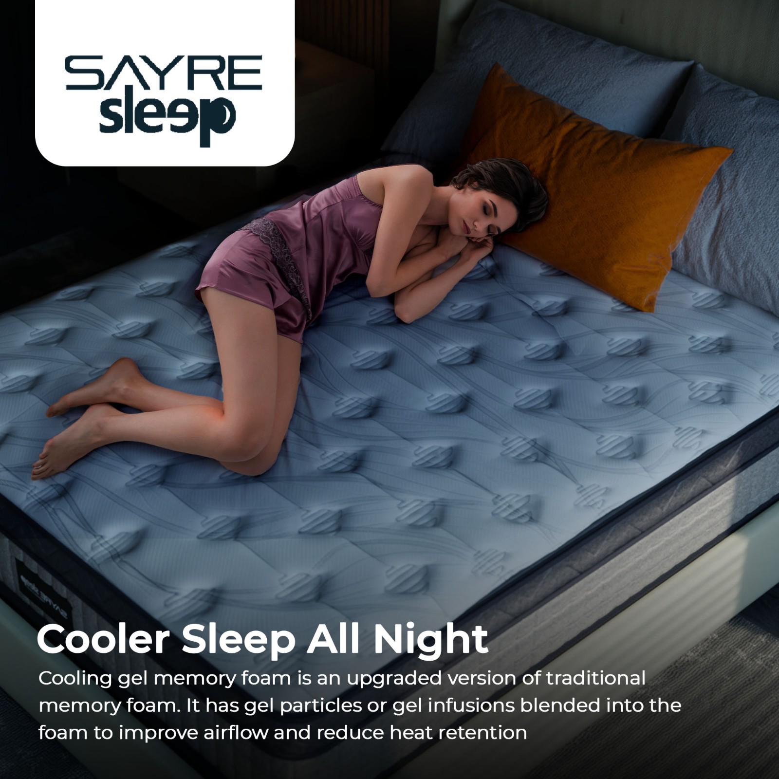 Hybrid Mattress – 10" or 12", Firm or Medium Firm, Bed in a Box, All Sizes