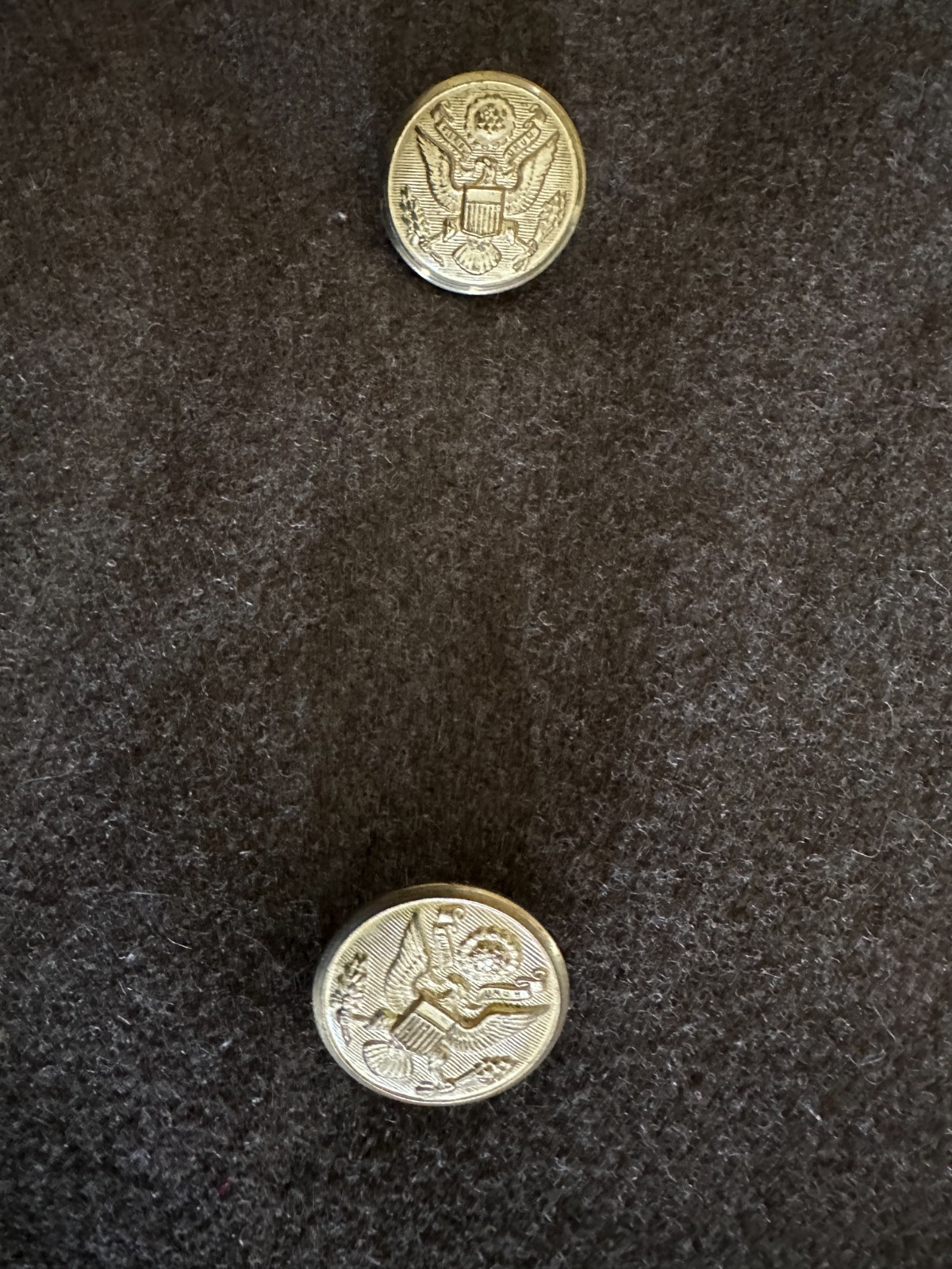 WWII 63rd Infantry Div Named Officer Uniform Overcoat Jacket Ribbon Medal Photo