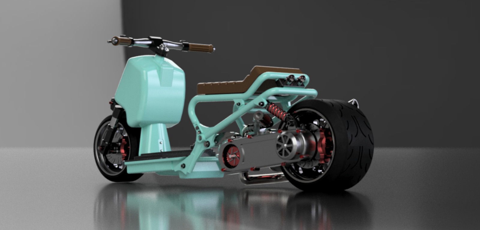 1:25-1:24 Scale Slammed Rukus Scooter Kit Resin printed