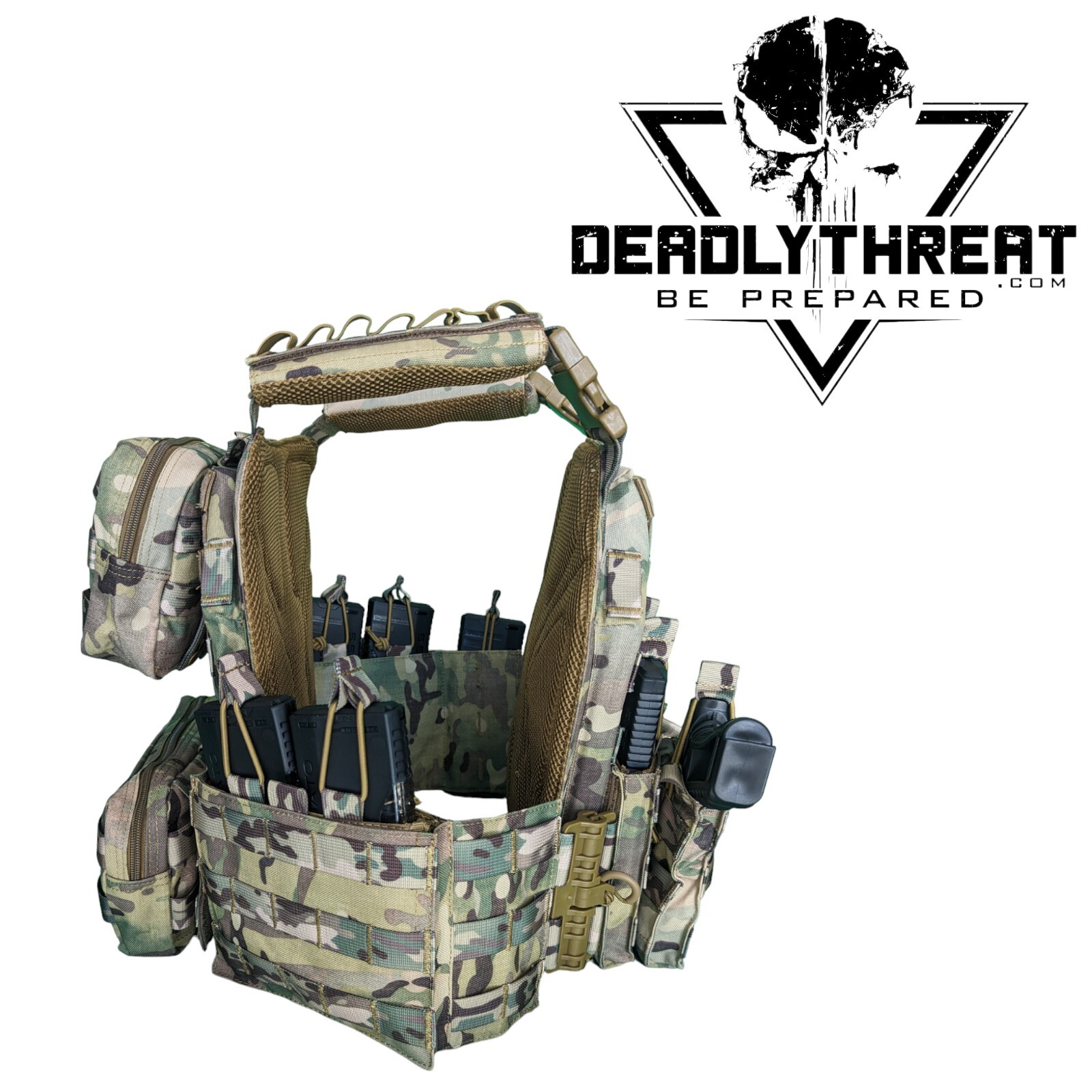 Urban Assault Camo 7 Tactical Vest Plate Carrier