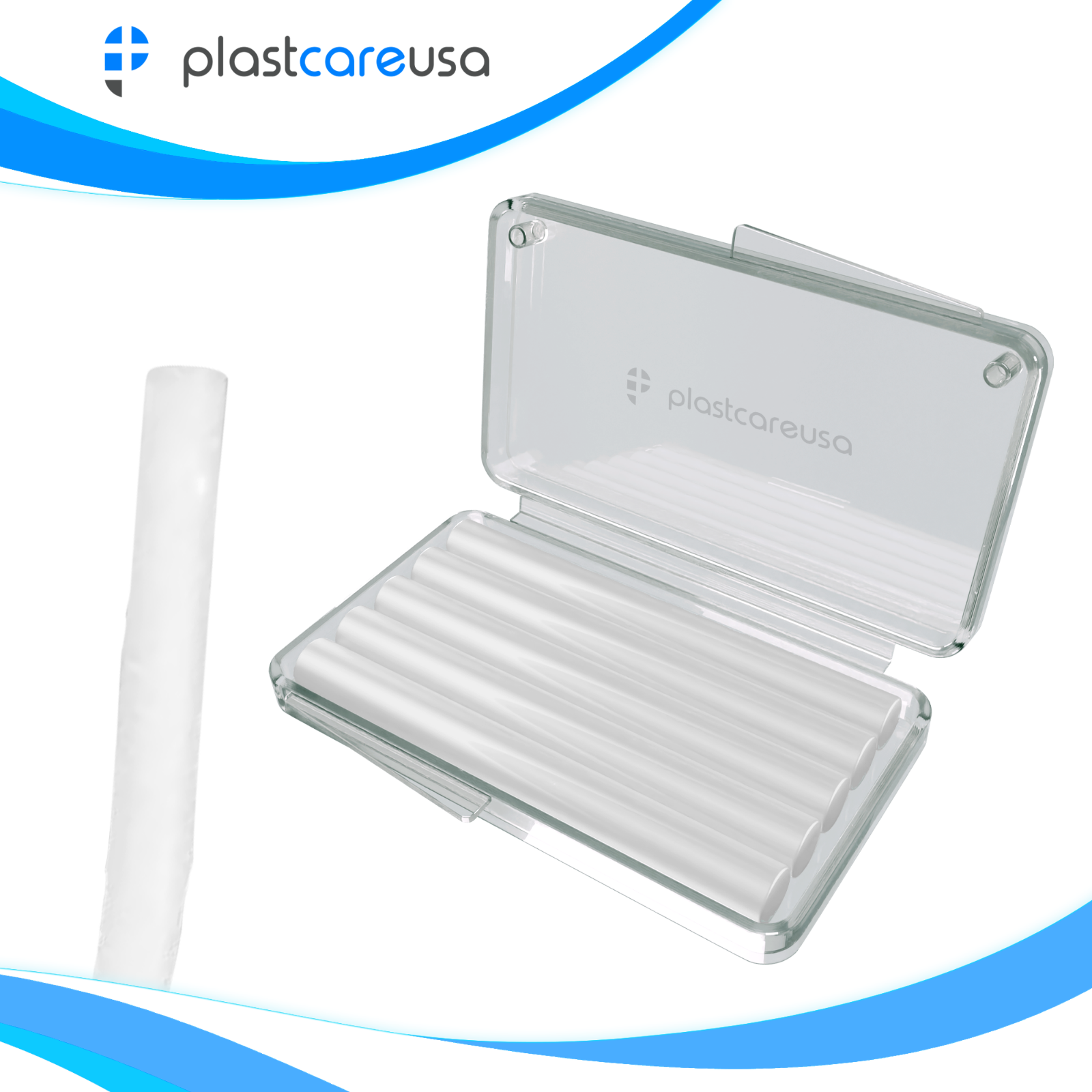 50 Braces Wax for Dental Orthodontic Teeth Protection - Bulk Ortho Unscented Kit