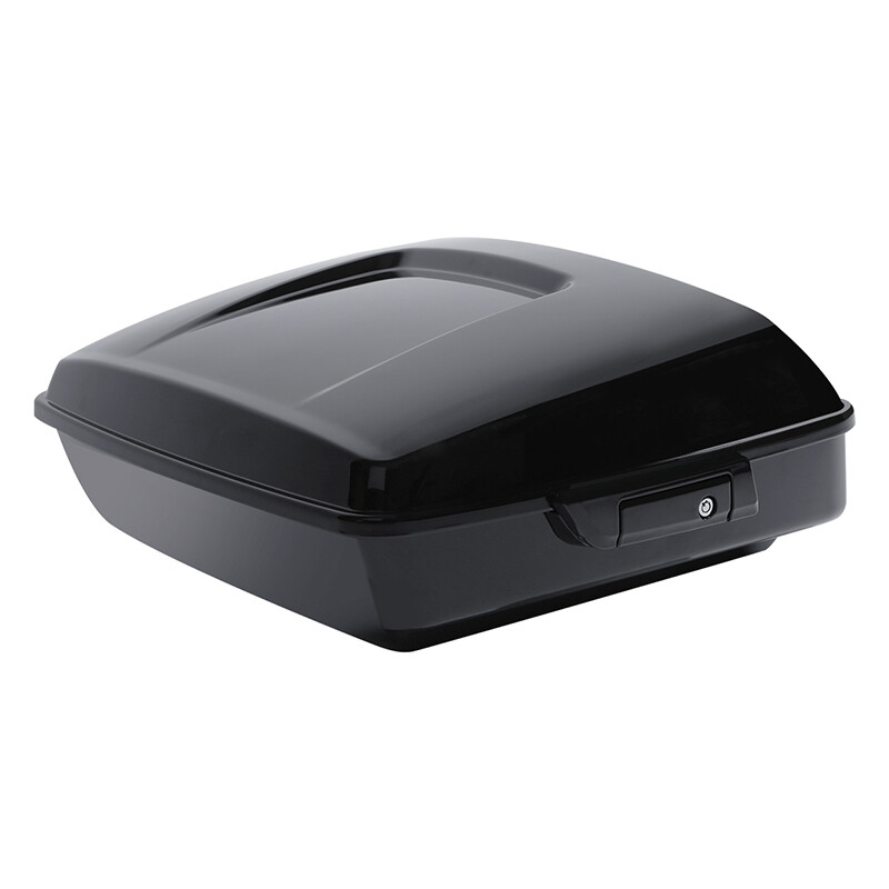 Chopped Pack Trunk & Backrest Rack Fit For Harley Tour Pak Road Glide 2014-2024