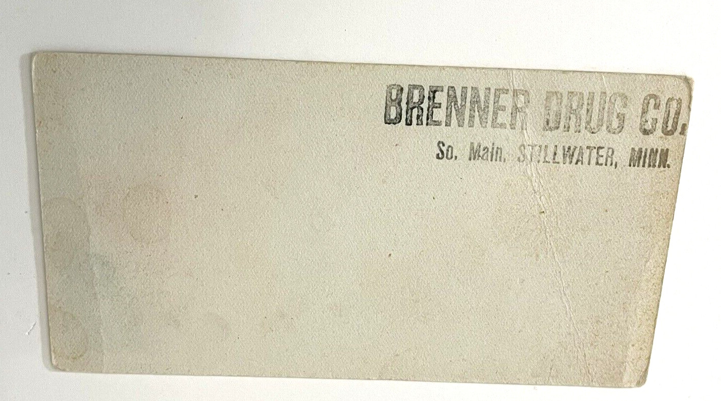 Stillwater MN Hoyt's Eau De Cologne Perfume Victorian Trade Card Flowers Roses