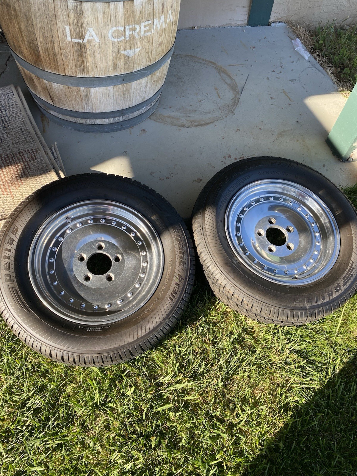 Weld Pizza cutters Chevy