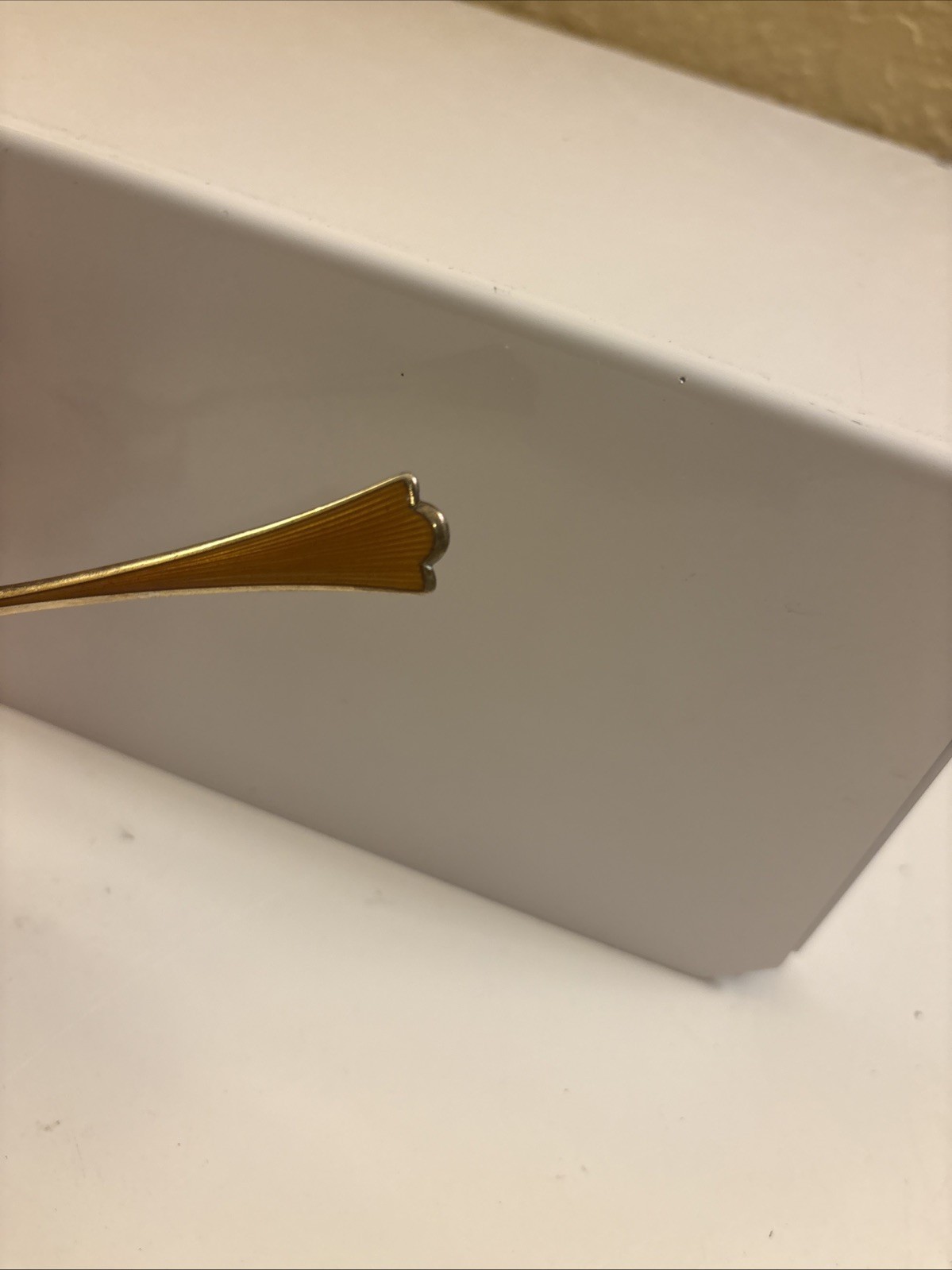 Sterling and Enamel Norway Demitasse Vintage Spoon Small. (d1