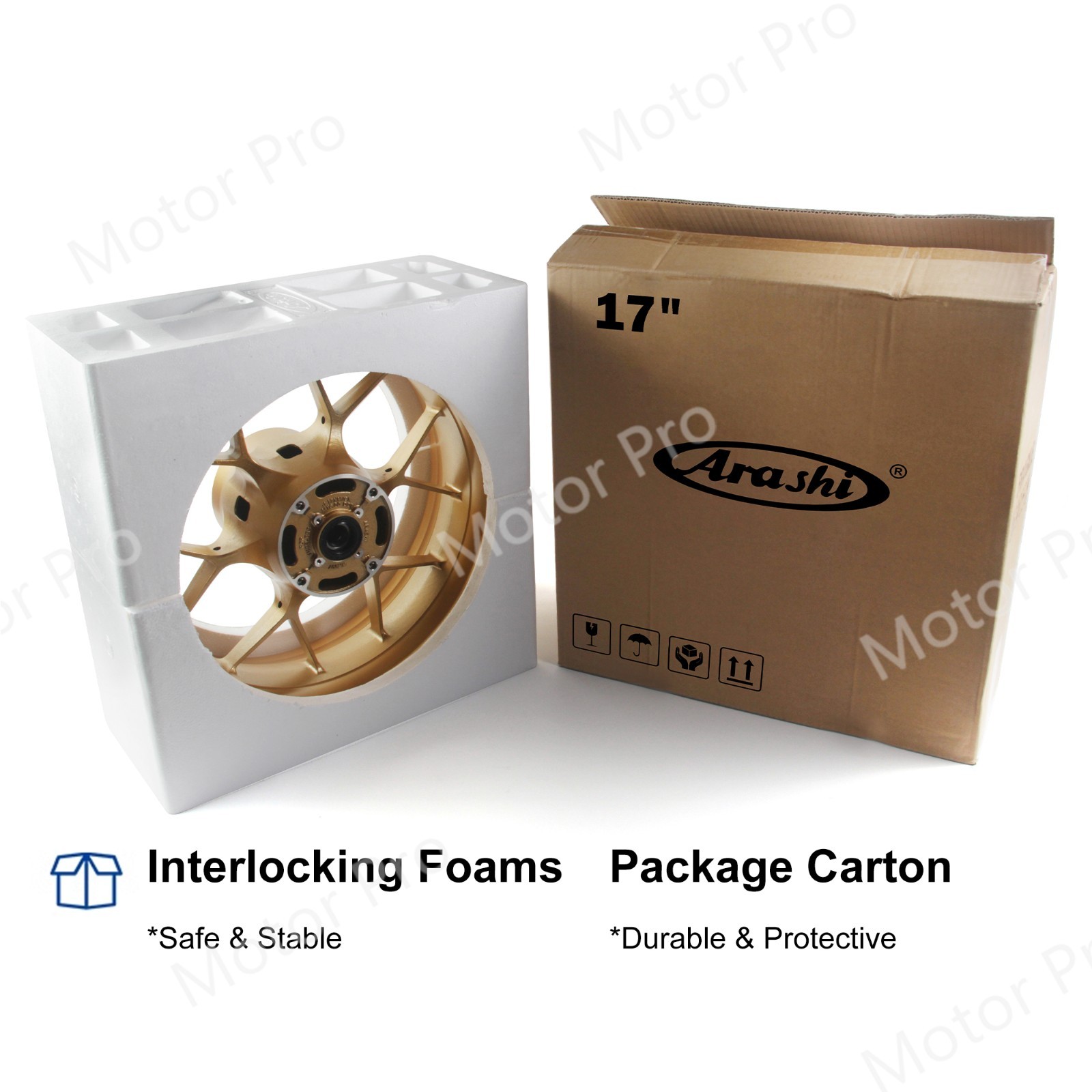 17"x3"/4" Tubeless Front Rear Wheels Rims For Kawasaki Ninja 500 Z500 2024 2025