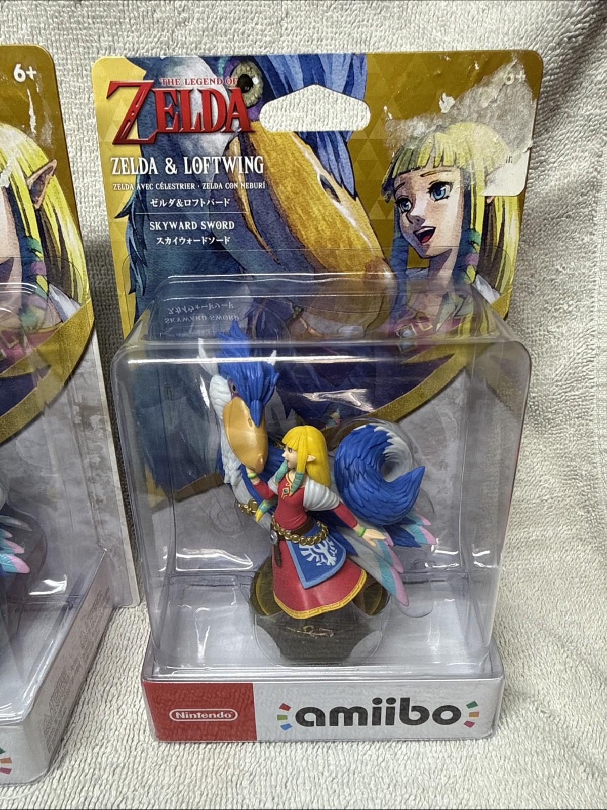 Zelda & Loftwing Amiibo Figure - The Legend of Zelda Skyward Sword