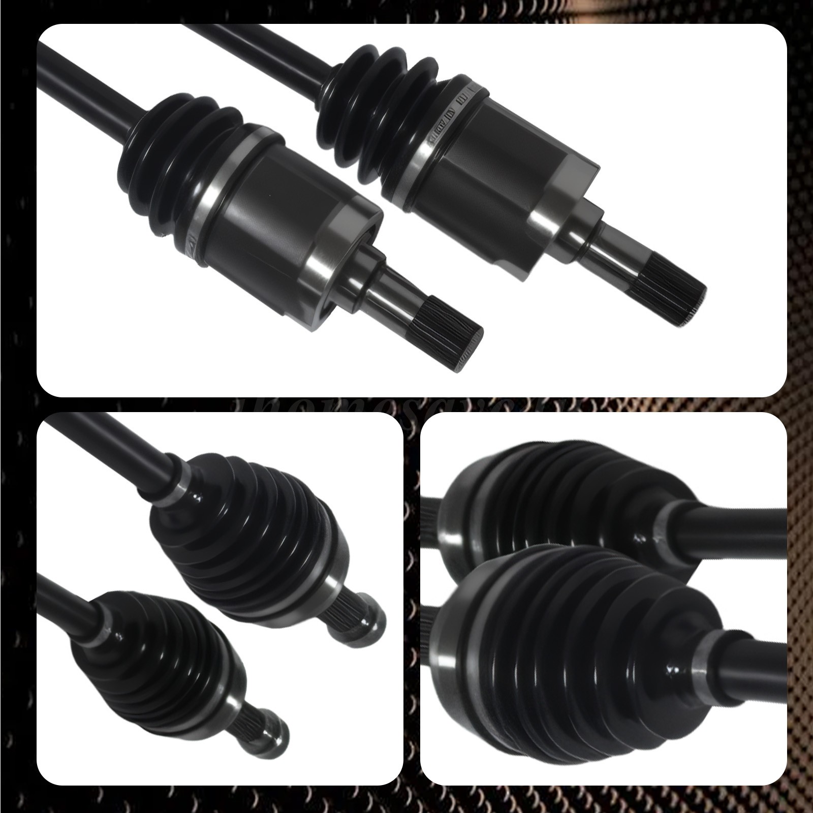 Pair Front CV Axle Shaft Set For 2006 2007 2008 2009 2010-2015 Honda Civic FWD