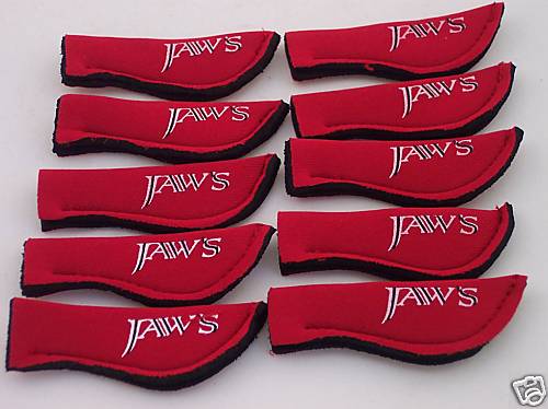 JAWS ROD TOP COVER FOR Accurate Calstar Loomis Seeker fishing ROD red 20/pack