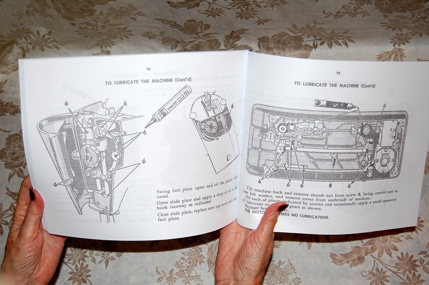 Rare Deluxe-Edition Instructions Manual for Singer 500, 500A Sewing Machines