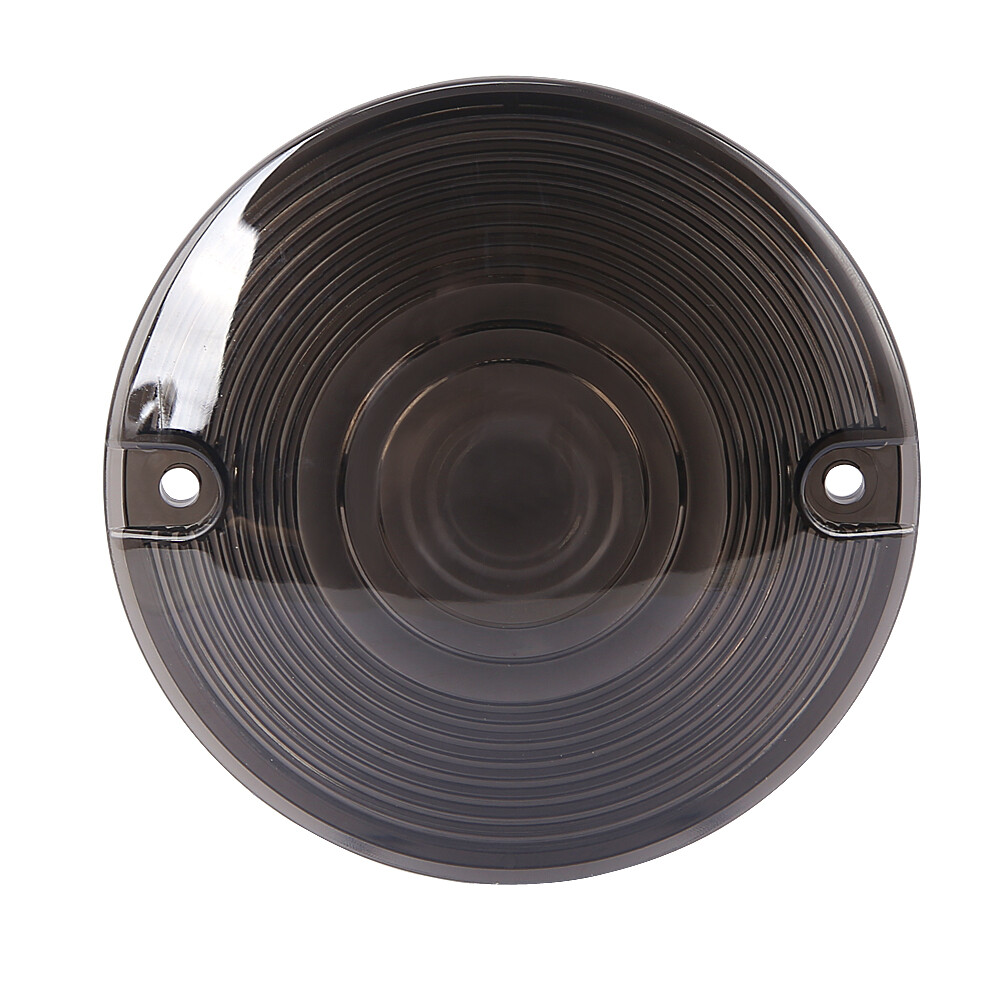 4x Smoked Turn Signal Light Lens Covers For Harley Touring Road Electra Glide