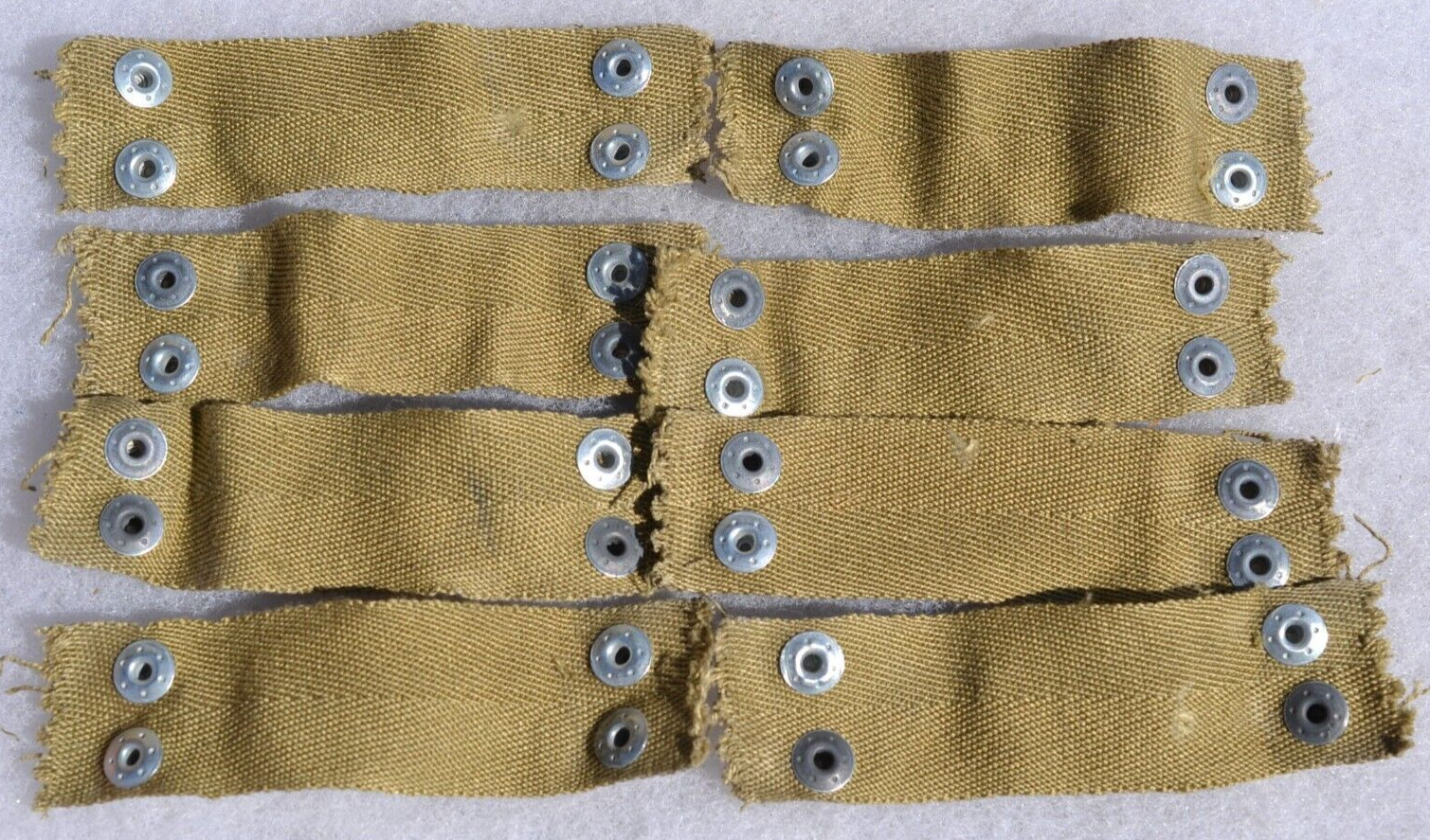 US ARMY M-1 HELMET LINER NAPE STRAP RARE MAKER B.S. CO. MAKER STAMP