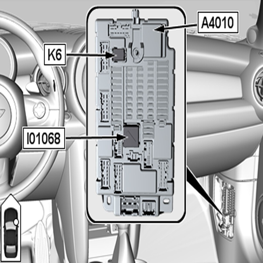 mini copper 2007-2014 fuse junction box fuel pump relay repair service