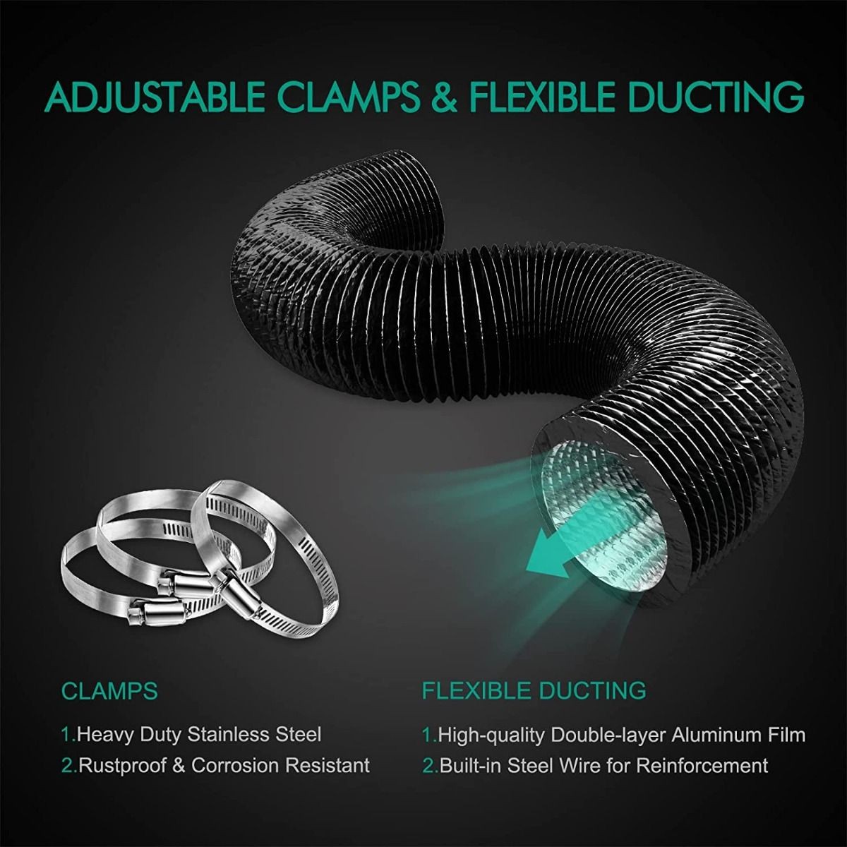 Mars Hydro FC 4800 EVO LED+4'x4'Complete Grow Tent Kit w/icontrol Smart APP Wifi