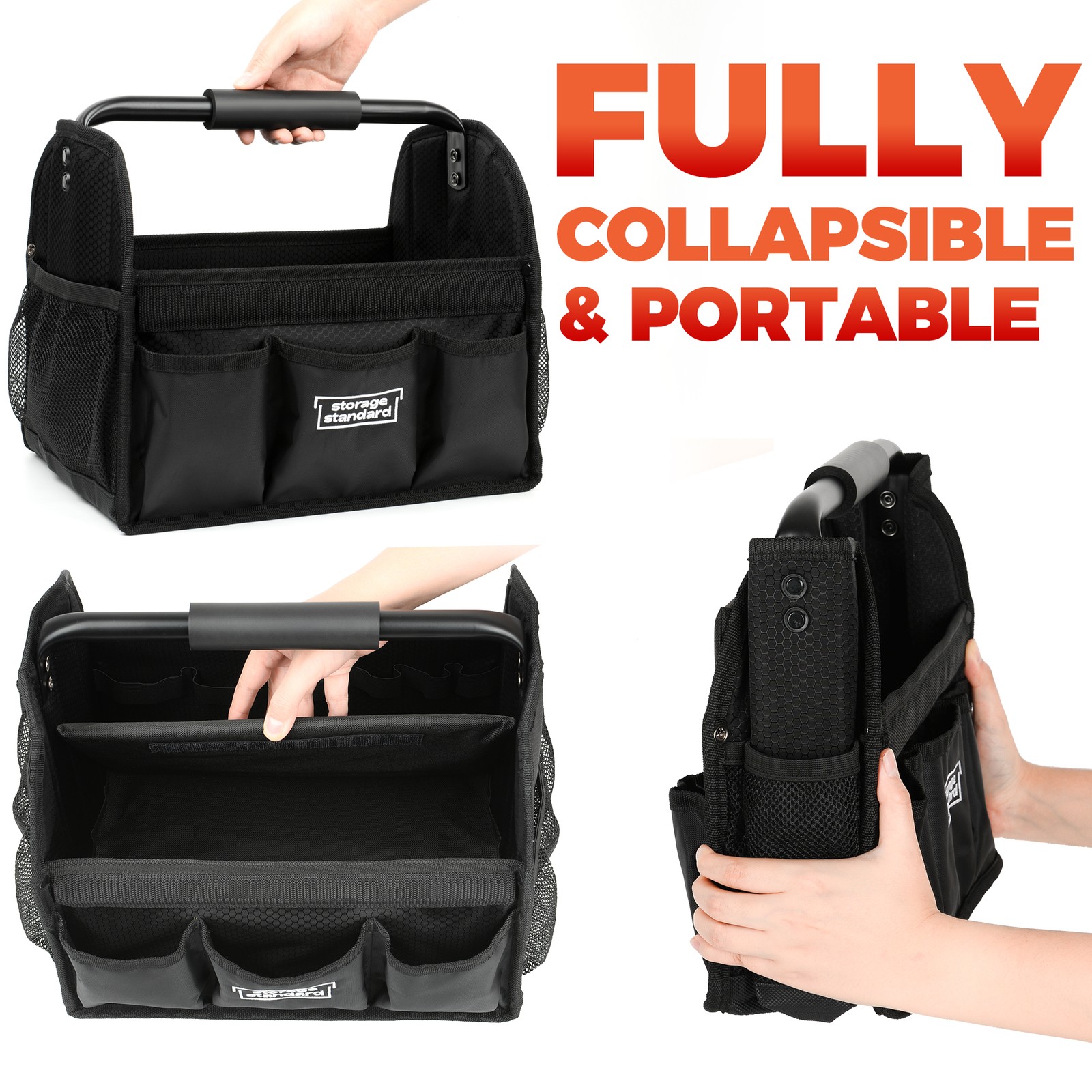 Detailing Caddy Organizer with Handle - Storage, Cars, & Cleaning Caddy