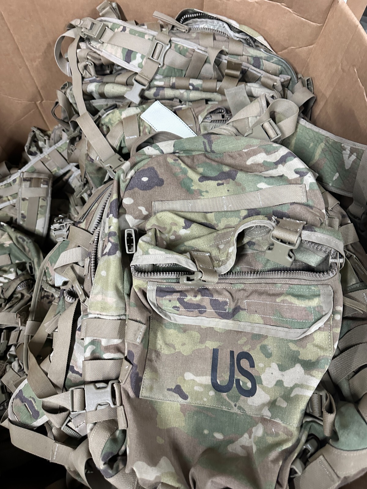 US Army OCP Multicam Molle II Patrol Assault Pack 3Day Backpack Field Bag Ruck