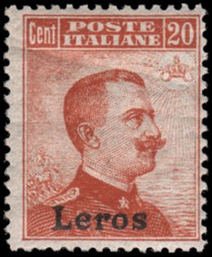 Italy-Aegean Islands-Lero #9 MH