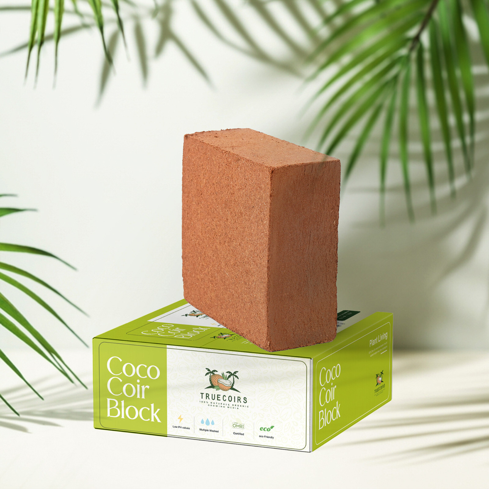 10LB CocoCoir Block Coconut Fiber Potting Soil Plant Organic Growing Media