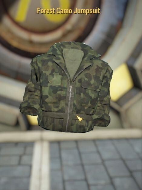 forest camo jumpsuit xbox