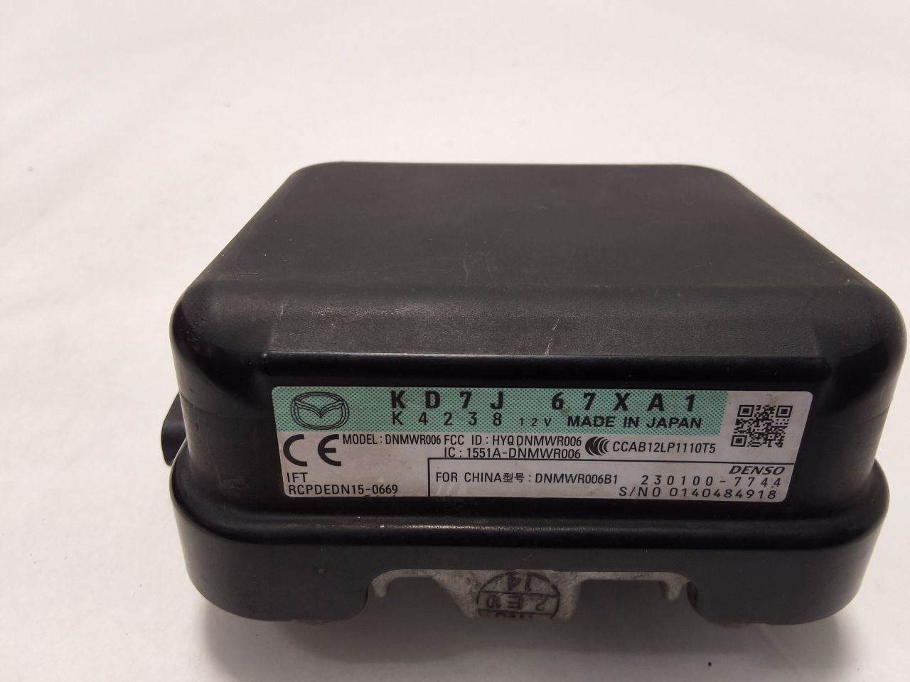 2017-2023 MAZDA CX-5 Adaptive Cruise Radar Unit