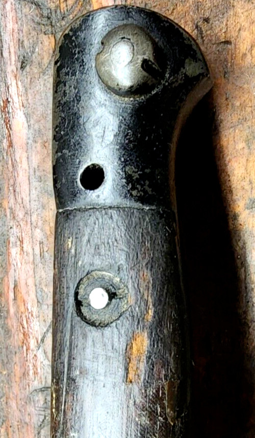 Vintage Original ENFIELD SMLE MK III SWORD BAYONET with SCABBARD 12" blade #3