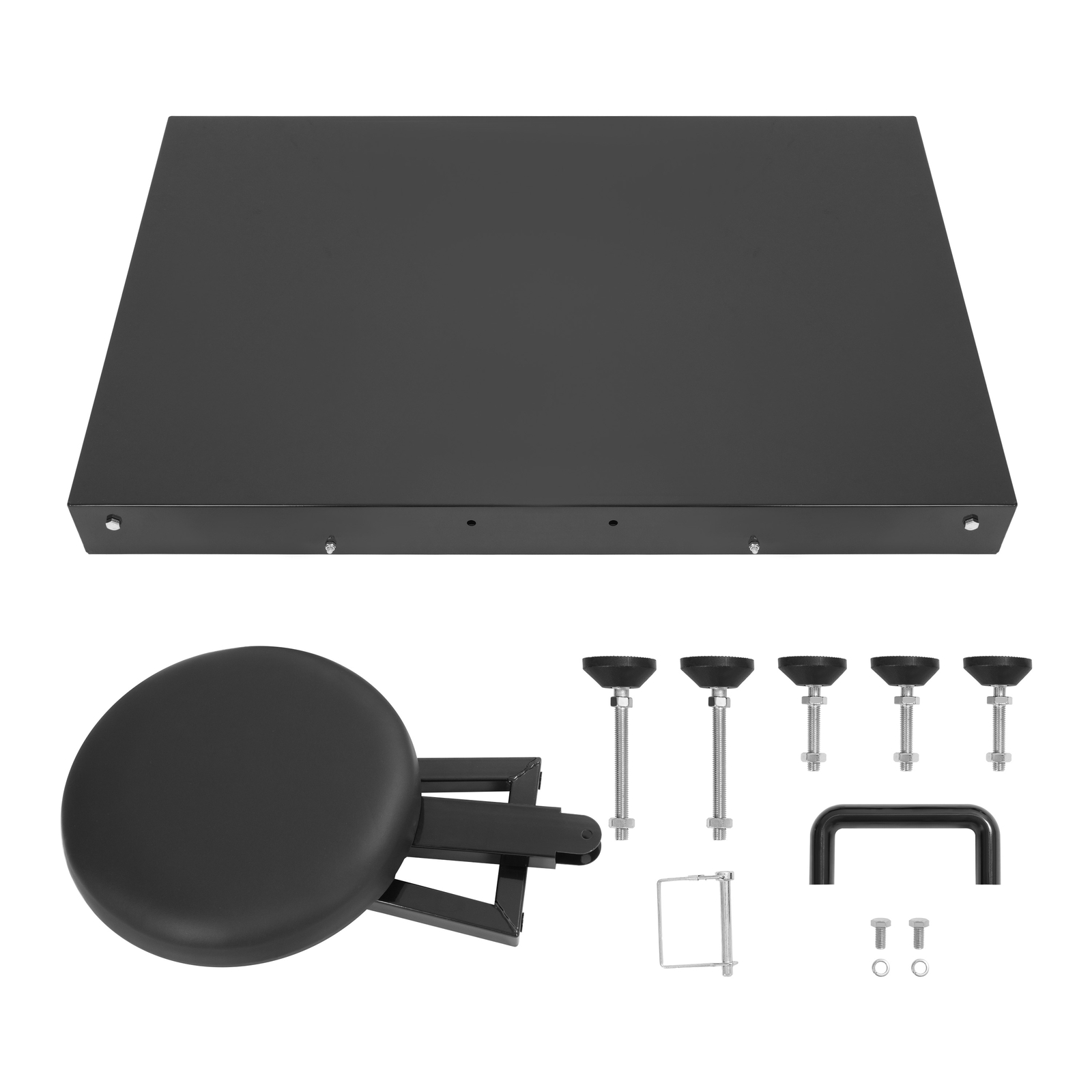 Heavy Duty Long Range Shooting Table Padded Seat Adjustable Legs Built-in Handle