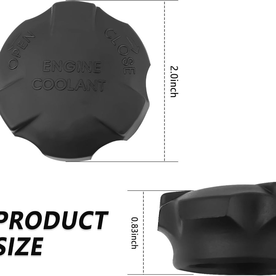 Replacement OEM Coolant Reservoir Cap, Coolant Caps Compatible with Optima Accen