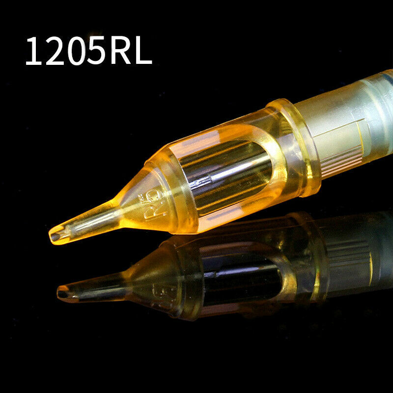 20x Sterile Disposable Tattoo Needle Cartridges Round Liners Shaders RL M1 RS RM