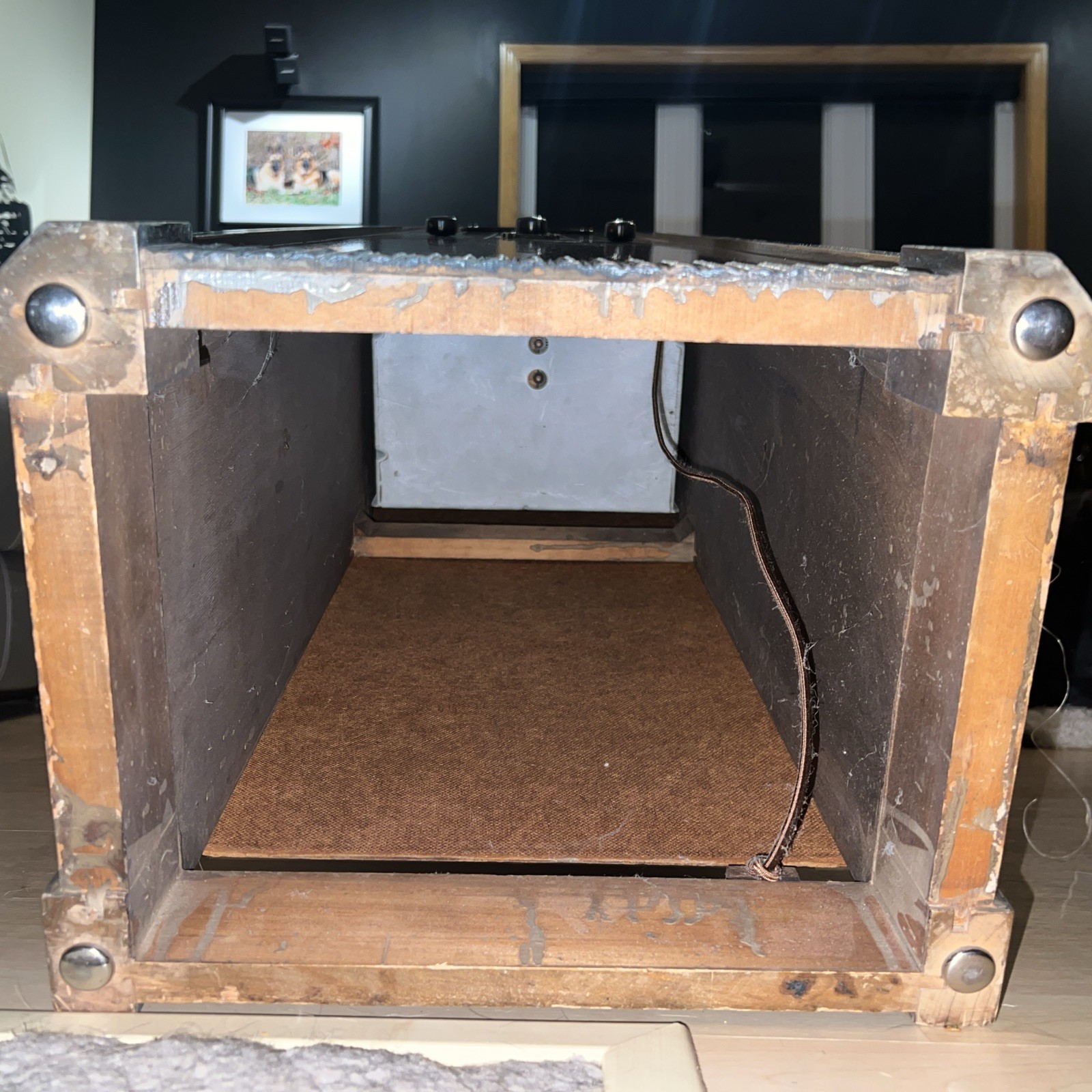 ORIGINAL ART DECO WESTINGHOUSE WR-16 "COLUMNAIRE” GRANDFATHER CLOCK RADIO