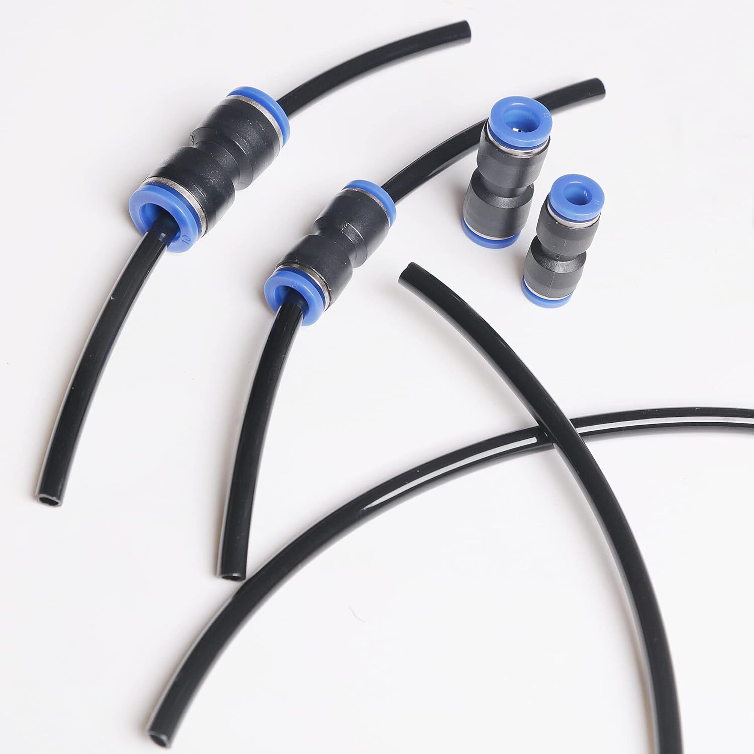 100PCS Quick Connect Pneumatic Air Line Hose Fitting Kit
