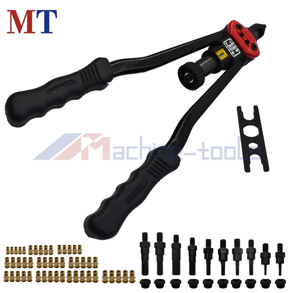 16" Rivnut Setting Tools Nut Setter Tool Hand Blind Riveter Rivet Nut Gun Kit