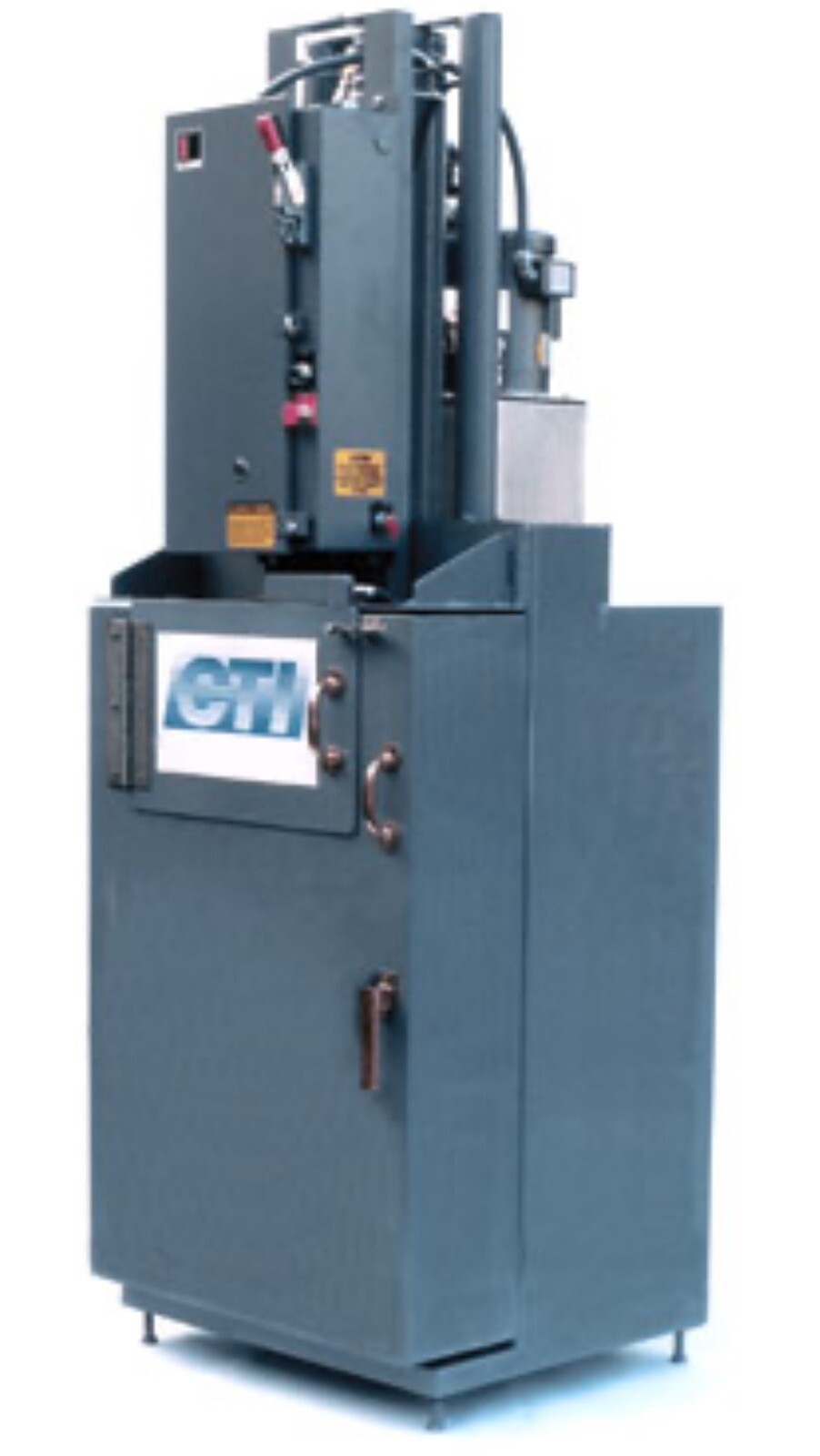 CTI 8560 In drum hazardous material compactor 55 Gallon Drum Compactor