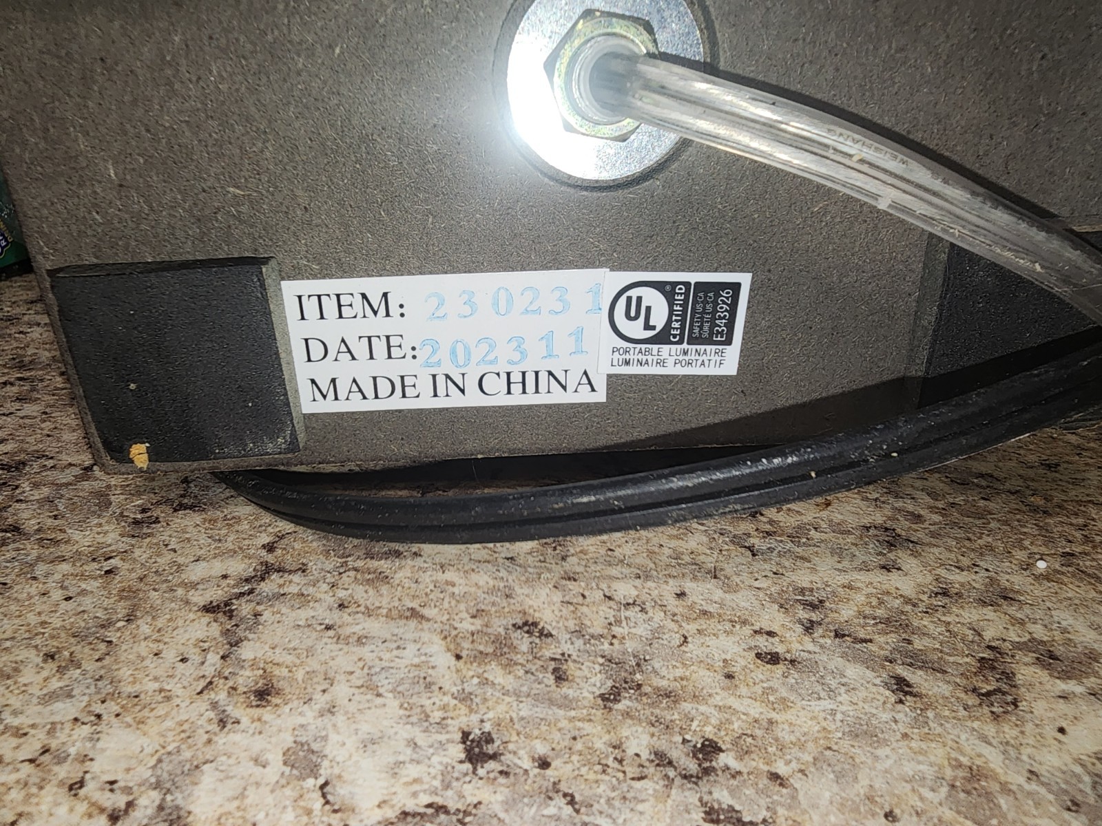 Ralph Lauren Blue Porcelain Finish Ceramic Vtg Table Lamp Medallion