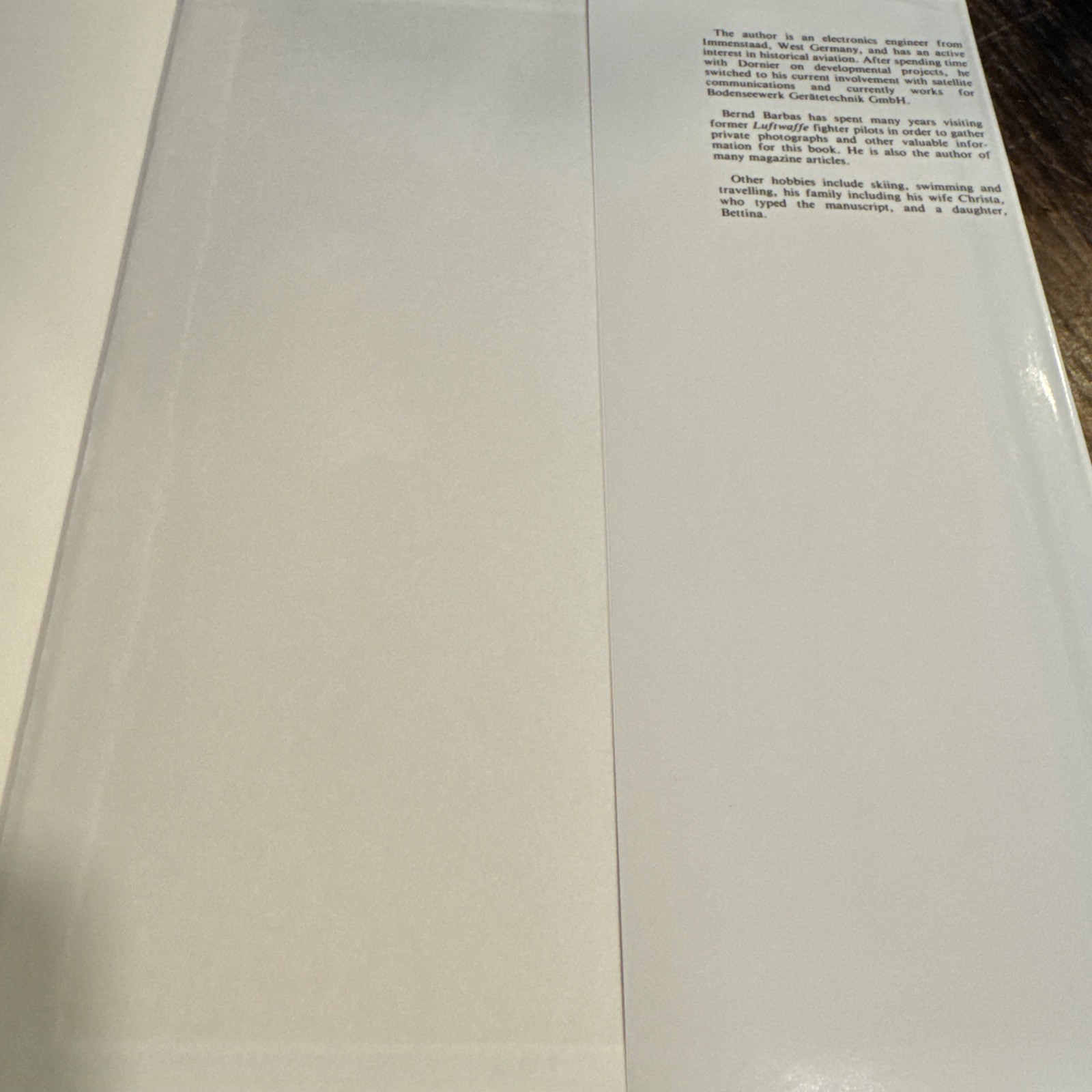 WW2 German Planes of the Luftwaffe Fighter Aces Vol 1 Hardcover Reference Book