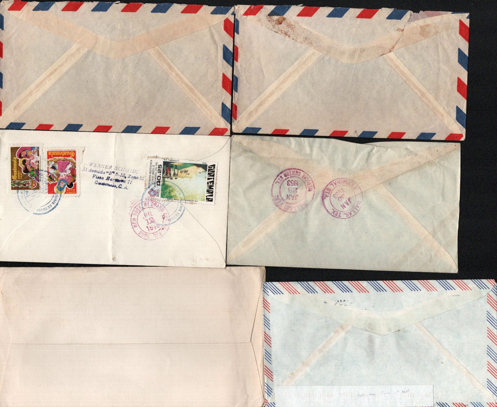 Guatemala Cover Collection - 10 Items - [Group 4]