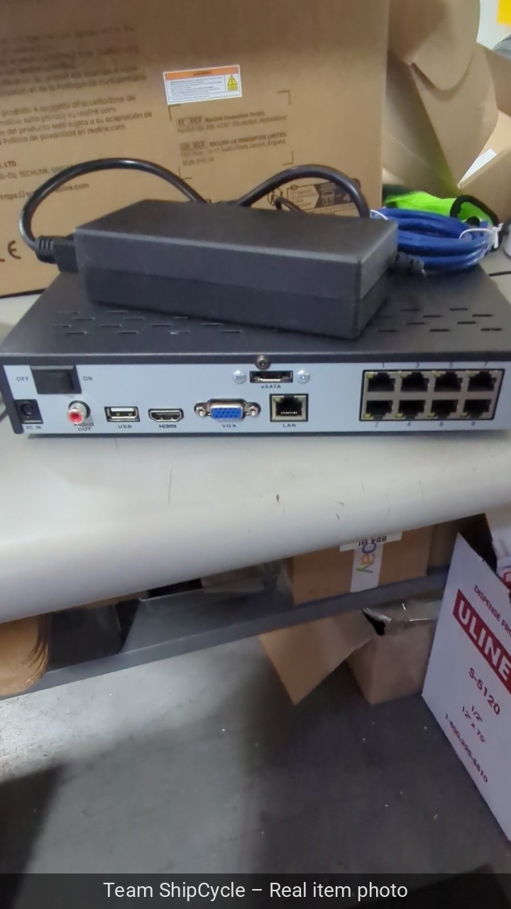 U28567 Reolink NVS88MB4B 8Channel 8MP NVR with 2TB HDD G2U