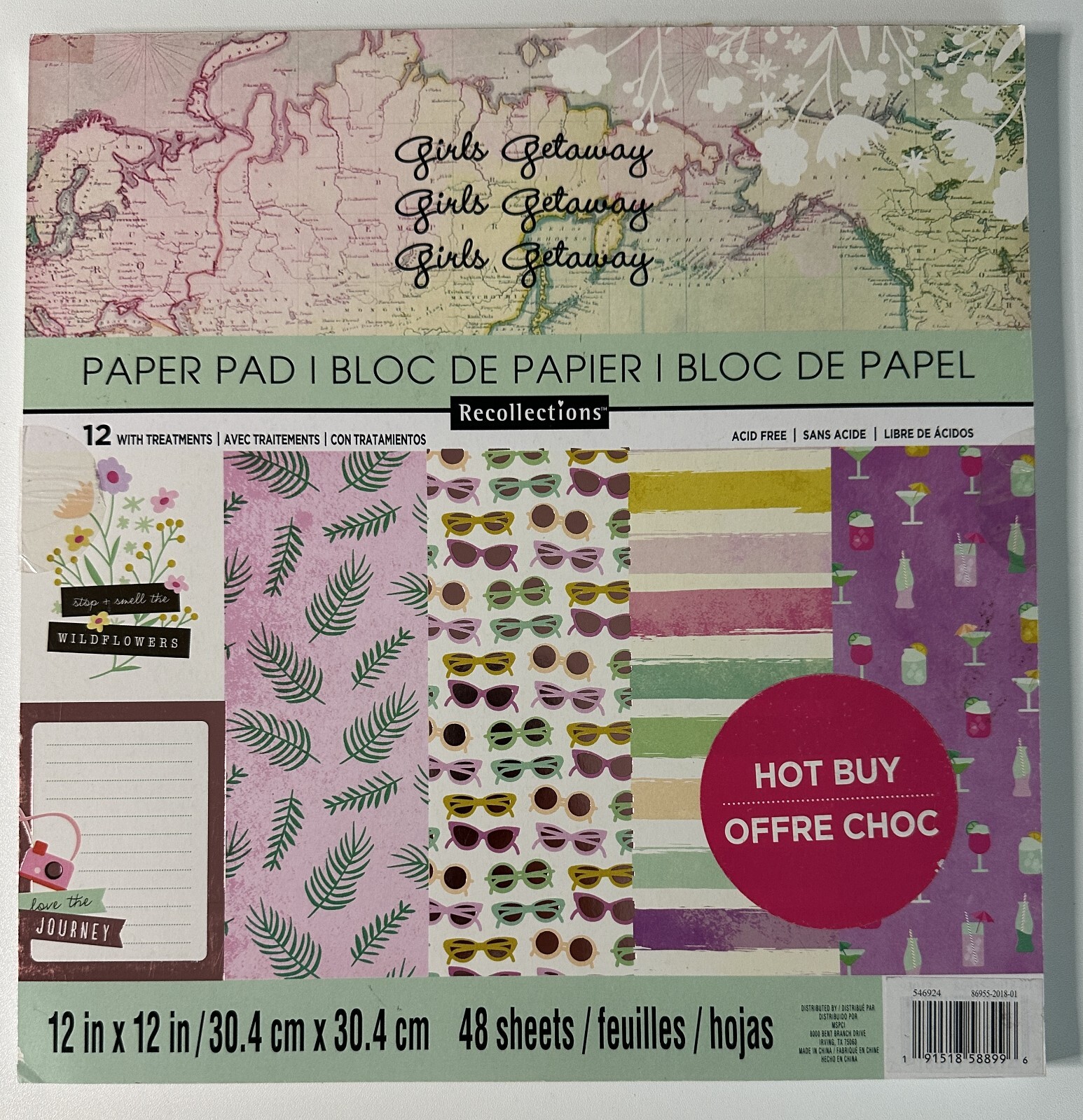 Recollections 12 x 12 Paper Pad Multiple Variations-You Choose