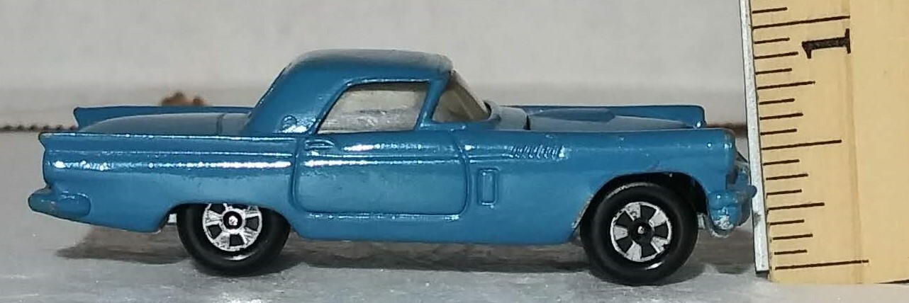Vintage Made in Hong Kong Blue '57 Thunderbird By The Ertle Co.