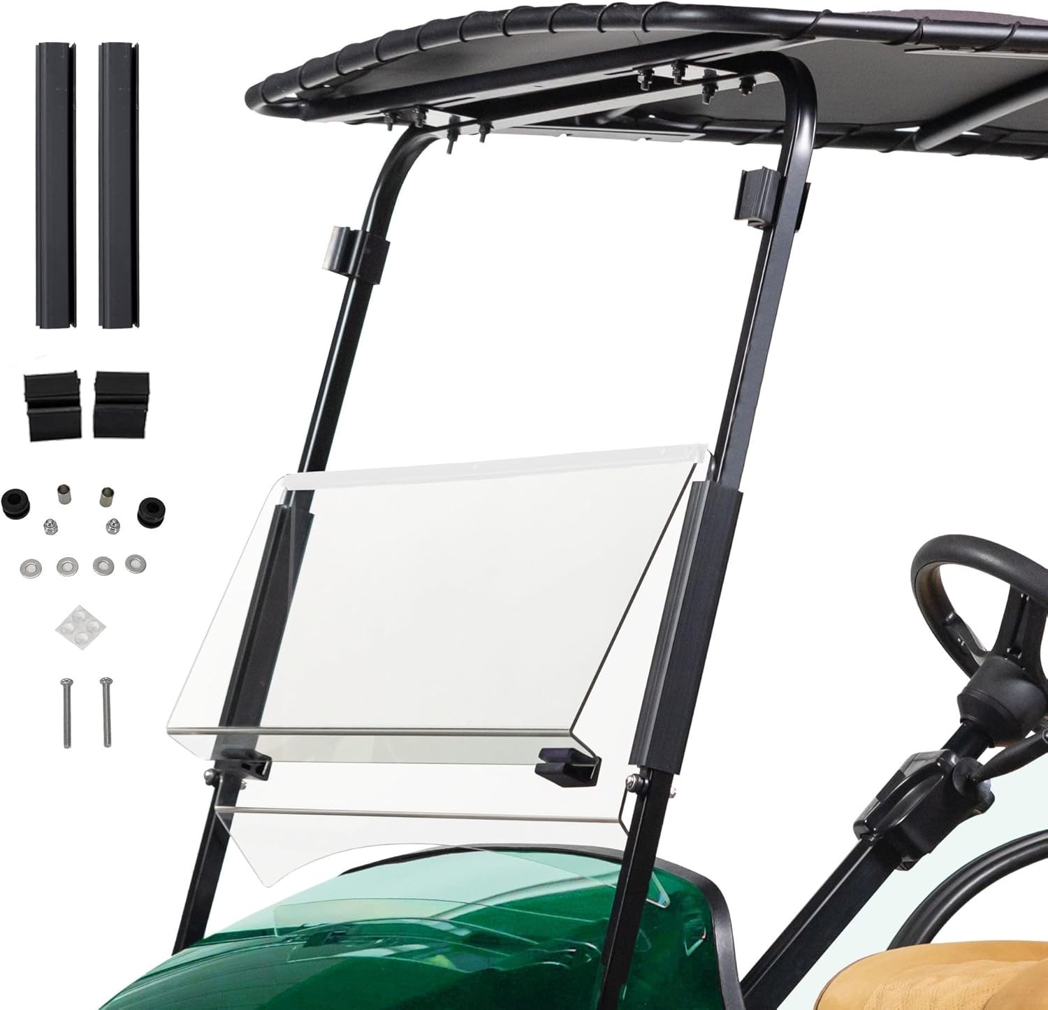 ProFX Golf Cart Windshield for EZGO TXT (1994.5 - 2013) | Clear | Made in USA