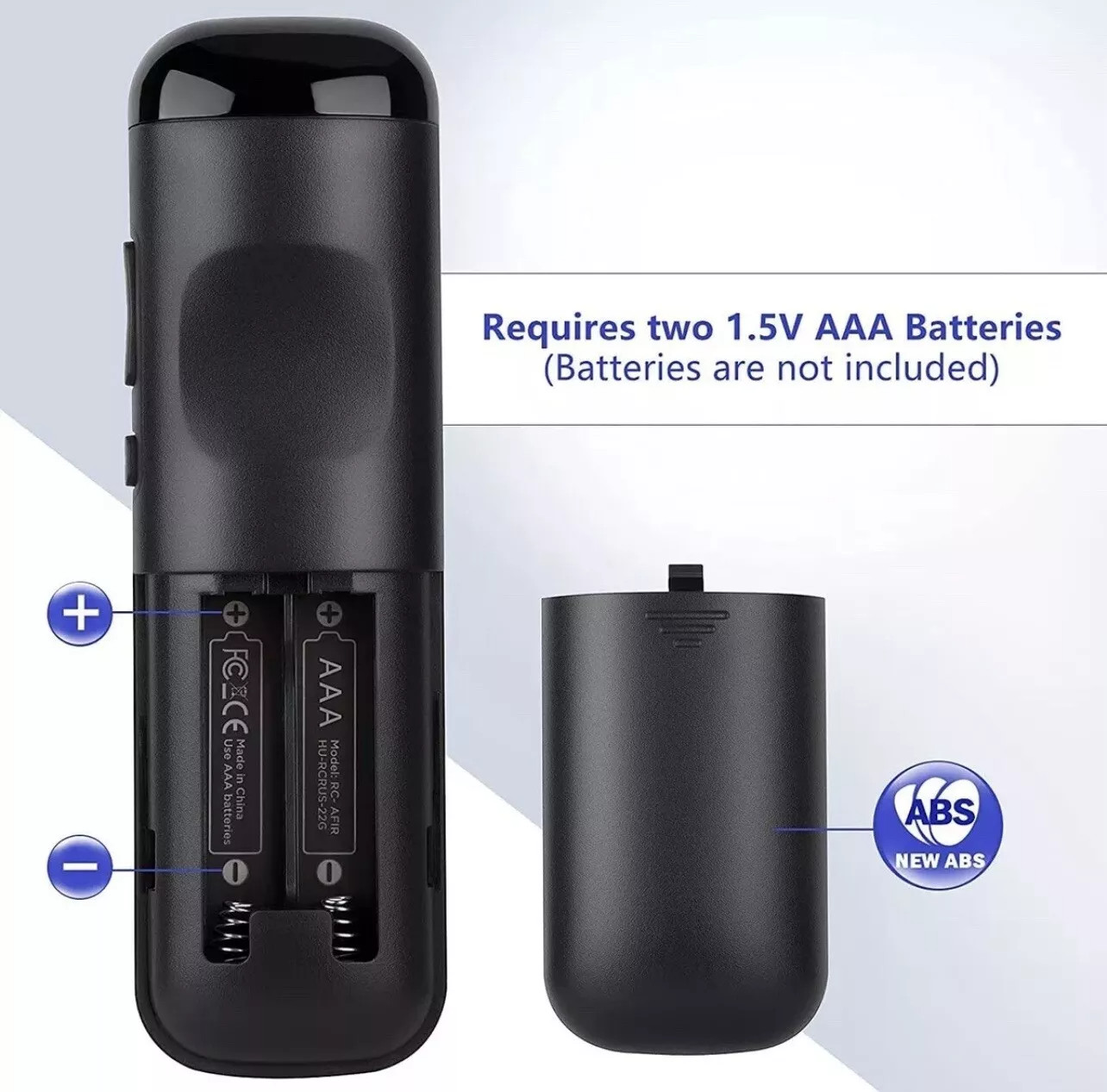 2pack Remote Control Replacement For All TCL Hisense Onn Roku TV