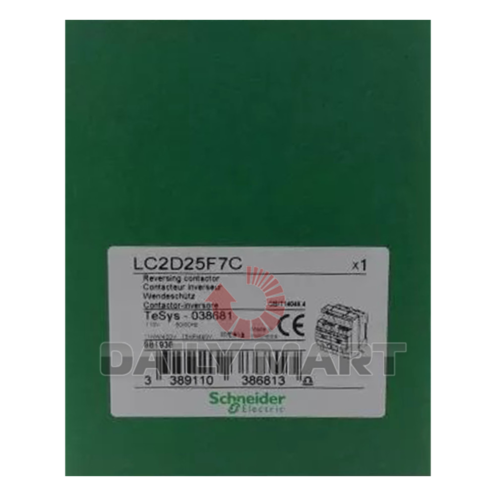 New In Box SCHNEIDER LC2D25F7C Contactor AC 110V