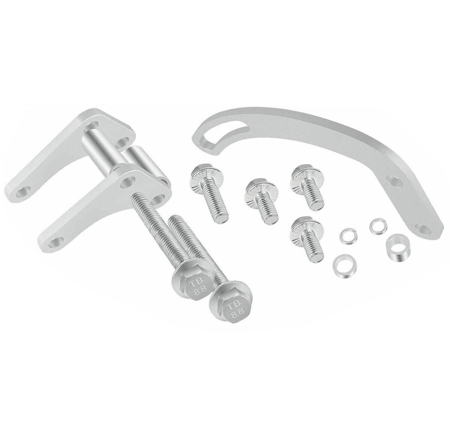 SBC Power Steering Pump Bracket 551522 For Chevy GM Small Block Long Water Pump