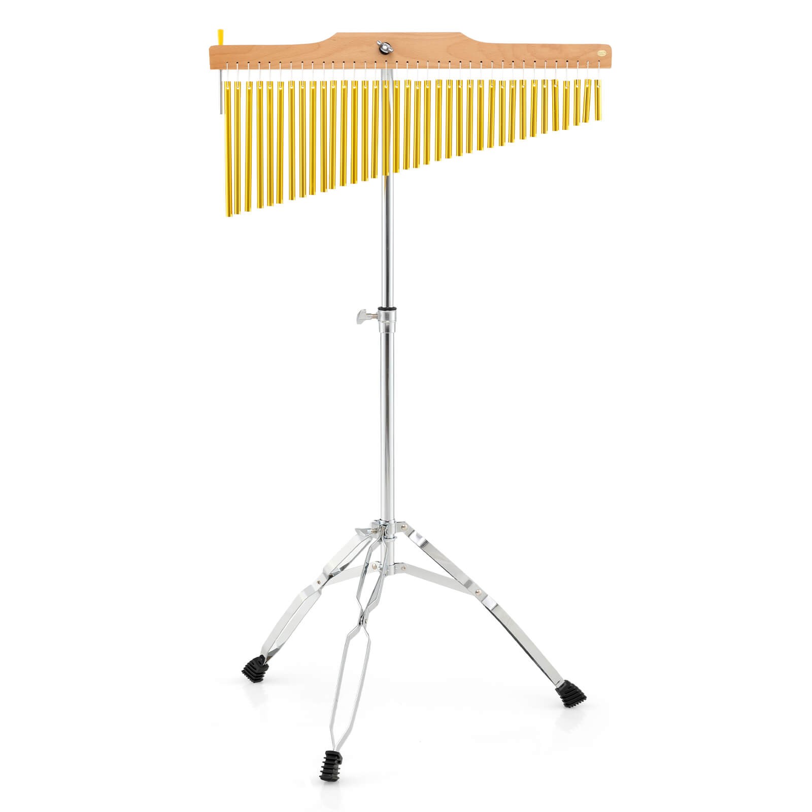 36-Bar Chimes Percussion Instrument w/Foldable & Adjustable Stand, Portable Bag