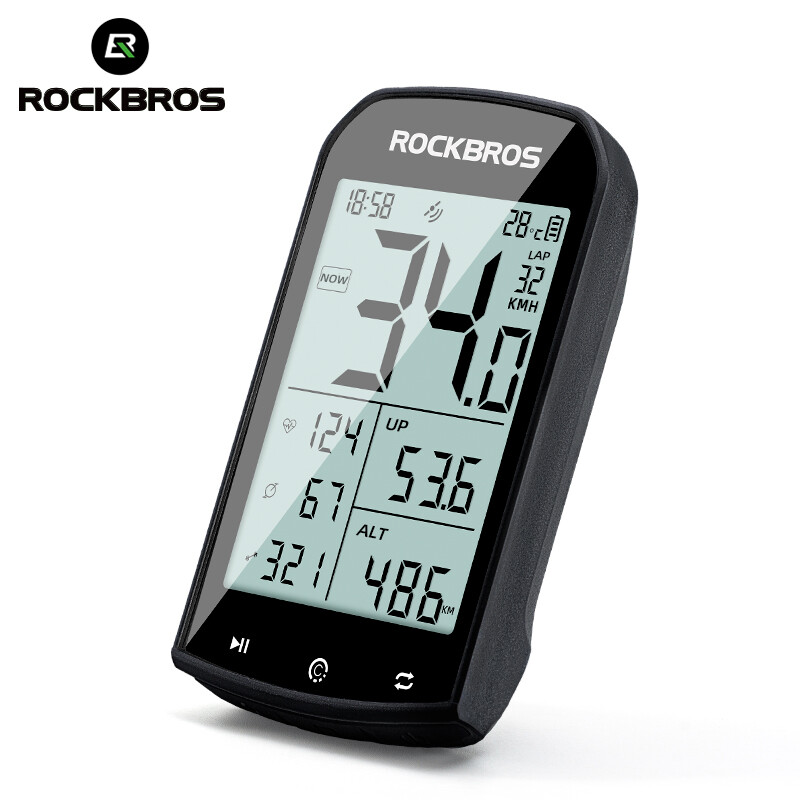 ROCKBROS M1 GPS Bike Computer Bluetooth MTB Waterproof ANT+ Odometer Speedometer
