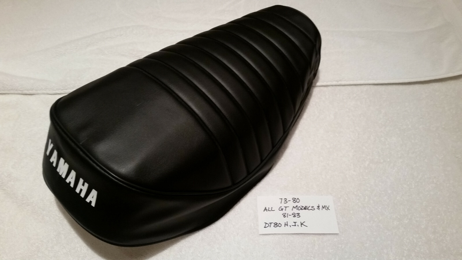 reproduction gt80 seat foam and cover (fits yamaha)
